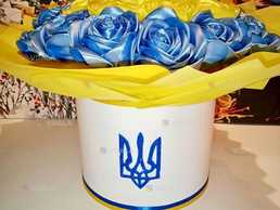 Жовто-блакитні троянди - VDALA.PRO