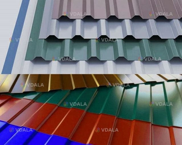 Профнастил Парканний, Стіновий, Покрівельний, власне виробництво - VDALA.PRO