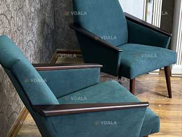 Винтажные кресла ГДР 60-е, стиль Mid-Century, после полной реставрации - VDALA.PRO