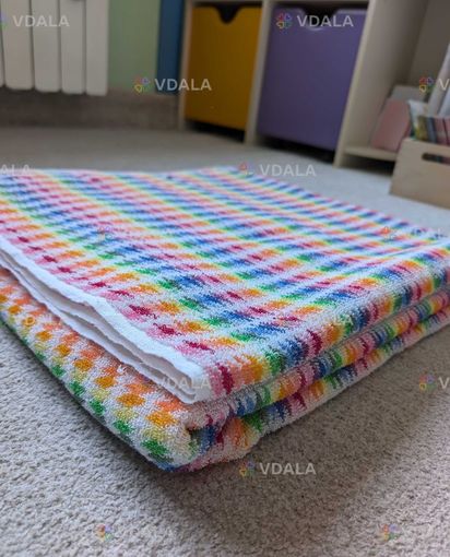 Махрова простинь, простирадло, полотенце 195х157 - VDALA.PRO