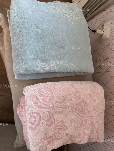 Рушники махрові величезні 100% коттон - VDALA.PRO
