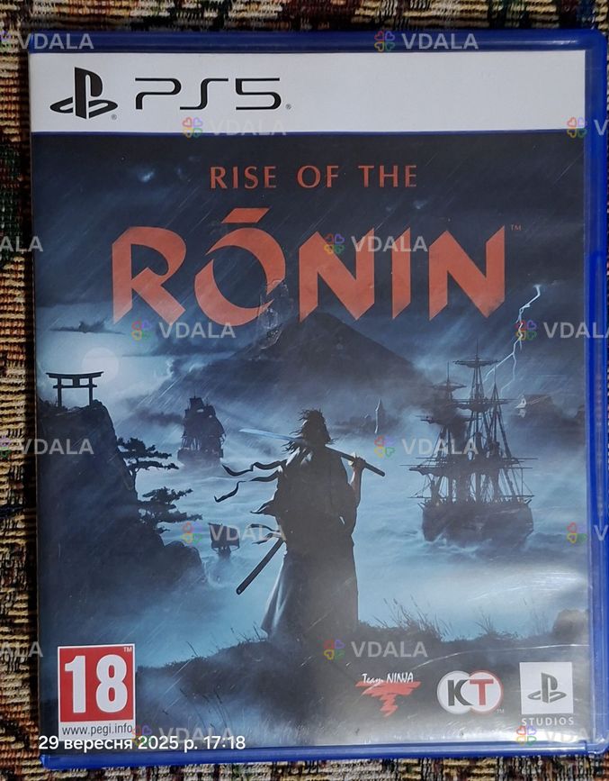 Продам б/у диск с игрой Rise of the ronin для playstation 5 Продам б/у диск с игрой Rise of the ronin для playstation 5 - VDALA.PRO