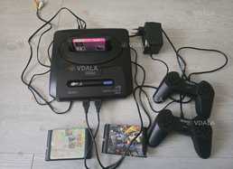 Приставка SEGA комплект, все готово для ігри, додаю також картріджі - VDALA.PRO