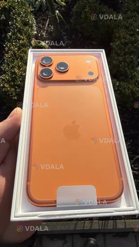 New Apple iphone 17 pro max 256 gb Orange EU фізична sim офіціал - VDALA.PRO