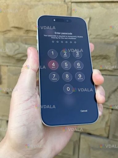 iPhone 17 Pro Silver заблокирован - VDALA.PRO
