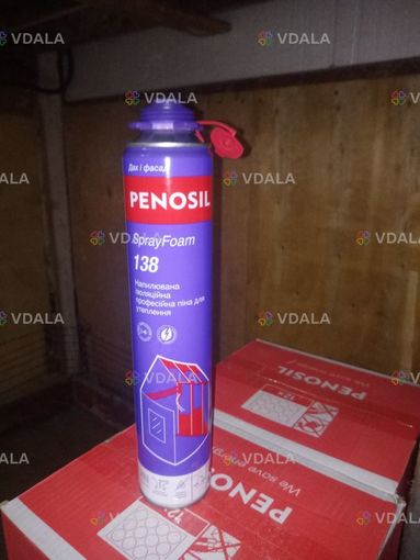 Професійна піна для утеплення penosil SprayFoam 138 810 мл - VDALA.PRO