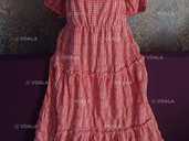 Красивое платье макси ярусами большой размер батал 50 /52 - VDALA.PRO - 1