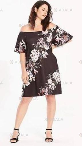 Красивое платье большой размер батал 50 /52 - VDALA.PRO