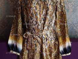 Красивое шелковое платье р. М - VDALA.PRO