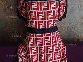 Красивое шелковое платье fendi р. s/xs - VDALA.PRO - 1