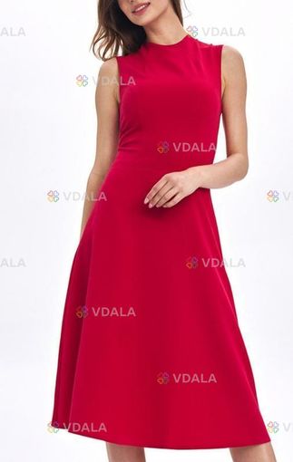 Красивое красное платье р.46/48 - VDALA.PRO