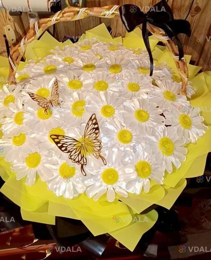 Кошик з ромашками - VDALA.PRO