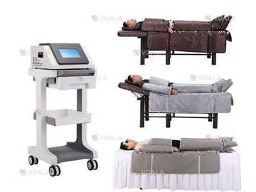 Пресотерапія + інфрачервоне тепло + електростимуляція EMS. 3 в 1 - VDALA.PRO