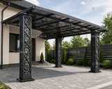 Декоративні металеві стовпчики для паркану, воріт, хвіртки - VDALA.PRO - 9