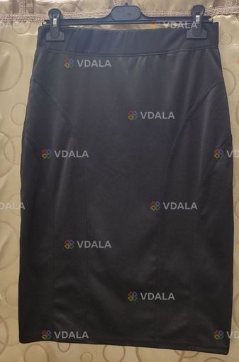 Чорна офісна спідниця-олівець Чорна офісна спідниця-олівець - VDALA.PRO