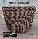 Кашпо з ротангу об'єми 5, 10, 12, 16, 20, 40, 60, 80, 90л - 3 Кашпо з ротангу об'єми 5, 10, 12, 16, 20, 40, 60, 80, 90л - VDALA.PRO - 3