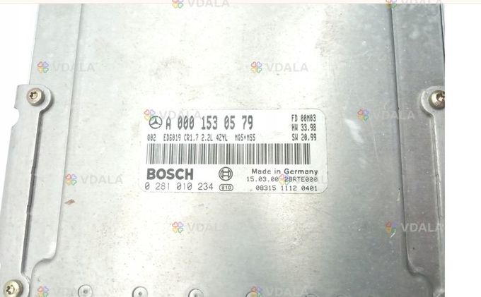 Ебу Mercedes Vito W638 108 cdi 2.2 (A0001530579) — блок керування. - VDALA.PRO