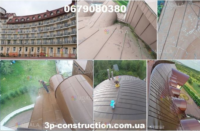 Фарбування/миття дахів. Команда професіоналів! Фарбування шифера - VDALA.PRO