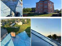 Фарбування покрівель. Покраска дахів ангарів, церков. Очищення, митя - VDALA.PRO