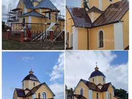 Фарбування дахів. Покраска дахів. Шифера. Фарбування церков. Миття - VDALA.PRO