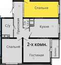 Вид угоди: Продам Квартиру 63 м², 2 кімн., 16 поверх. - VDALA.PRO - 9
