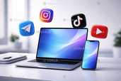 Будь-які дії в соцмереж – Telegram, Instagram, Facebook, TikTok, YouTu - VDALA.PRO - 1