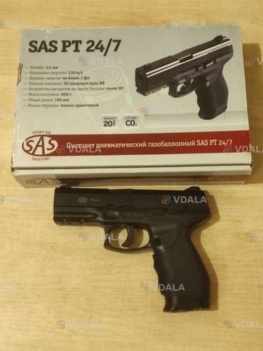 Пневматичний пістолет SAS Taurus 24/7 - VDALA.PRO