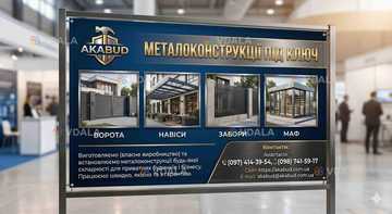 Металоконструкції Кривий Ріг — Ворота, Навіси, МАФи - VDALA.PRO