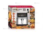 Аерофритниця електрична Sokany SK-10066 Електрична фритюрниця без олії - 1 Аерофритниця електрична Sokany SK-10066 Електрична фритюрниця без олії - VDALA.PRO - 1