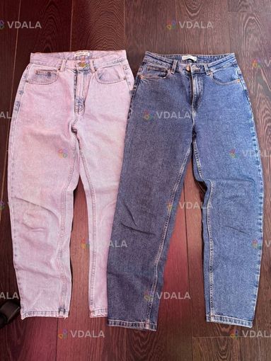 Нові Джинси мом блакитні/ джинсы мом голубые house/pull and bear - VDALA.PRO
