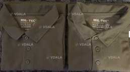 Футболка поло олива Mil-Tec б/в - VDALA.PRO