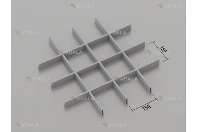 Підвісні стелі Грильято від виробника ruler Підвісні стелі Грильято від виробника ruler - VDALA.PRO