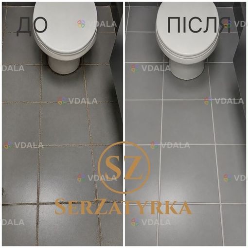 Заміна затирки між плиткою Львів | serzatyrka - VDALA.PRO