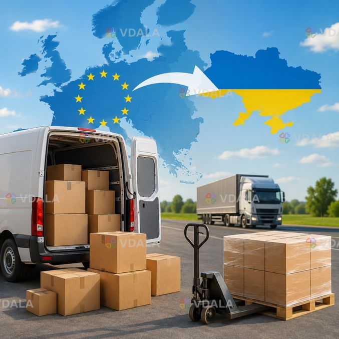Доставка з України в Європу на адрес (до дверей) Доставка з України в Європу на адрес (до дверей) - VDALA.PRO