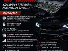 Видалення ЕГР програмування відключення екології приховання помилок - VDALA.PRO