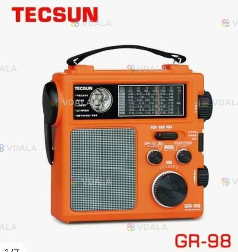 Радіоприймач Tecsun GR-98 надійний портативний радіоприймач Радіоприймач Tecsun GR-98 надійний портативний радіоприймач - VDALA.PRO