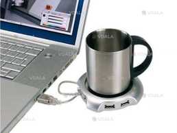 Компактный USB-нагреватель и разветвитель с 4 портами - VDALA.PRO