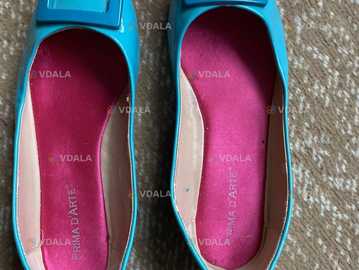 Балетки женские бирюзовые Балетки женские бирюзовые - VDALA.PRO