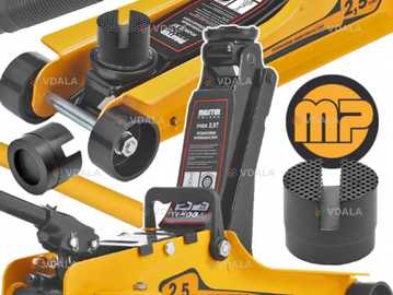 Домкрат підкатний гідравлічний 2.5т 80-360мм Majster Polska (Польща) Домкрат підкатний гідравлічний 2.5т 80-360мм Majster Polska (Польща) - VDALA.PRO