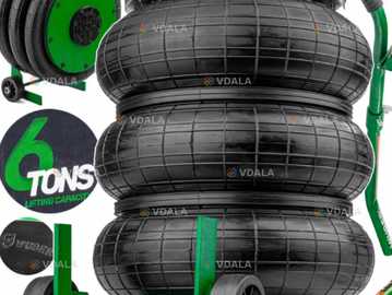 Пневмодомкрат Wuber 6т (Польща) Пневмодомкрат Wuber 6т (Польща) - VDALA.PRO