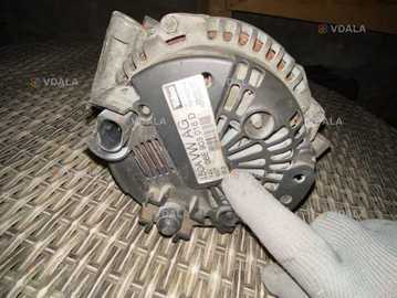 Генератор Audi A6 C6 2007p 2.0  tfsi (бенз) - VDALA.PRO