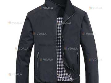 Куртка мужскаячерная р.48-50-52 - VDALA.PRO