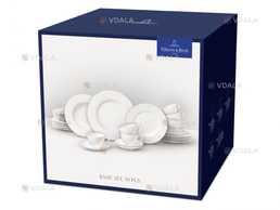 Столовий сервіз Villeroy & Boch Basic White 30 предметів - VDALA.PRO
