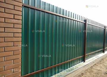 Профнастил пс-8, пс-10, пс-20 на паркан від виробника ПрофАльянс - VDALA.PRO