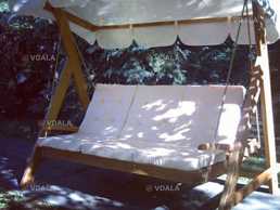 Садовые качели Монако - уличная мебель VIP класса. Доставка по Украине - VDALA.PRO