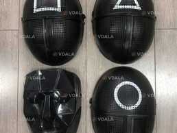 Маска Квадрат из сериала Игра в кальмара - VDALA.PRO