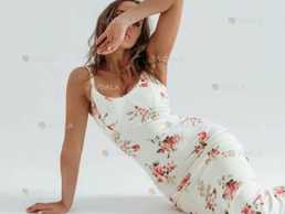 Сукня у квітковий принт Сукня у квітковий принт - VDALA.PRO