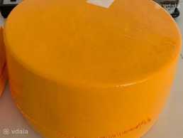 Сирний продуктУкраїнський, 50% жиру в сухій речовині, круг, брус - VDALA.PRO