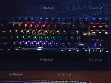 Клавіатура механічна Vinga kbgm-110 87 key led Blue Switches usb Black Клавіатура механічна Vinga kbgm-110 87 key led Blue Switches usb Black - VDALA.PRO