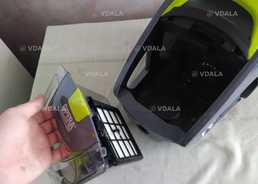 Потужний без мішковий 2,5л пилосос 4000W з 2 насадки контейнерний - VDALA.PRO